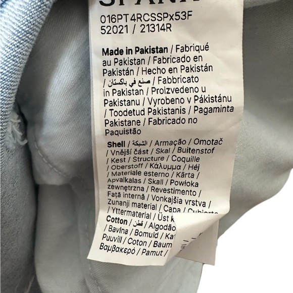 Spanx SPANXsculpt ReDefine Slim Straight Jeans Size 24 Light Blue Wash 21314R - Picture 12 of 14